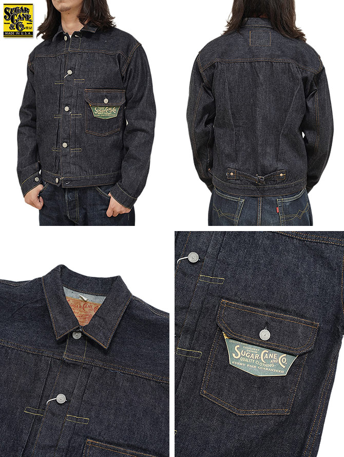 SUGAR CANE シュガーケン SUGAR CANE SC11936 13oz. DENIM BLOUSE