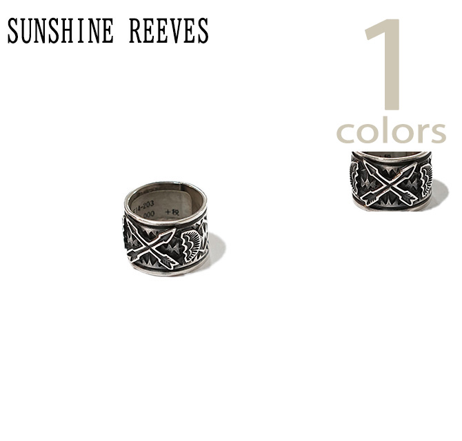 NAVAJO Sunshine Reeves シルバー コーラル リング 20号 Sunshine Reeves Navajo Sterling Silver Ring Rare Gem Grade