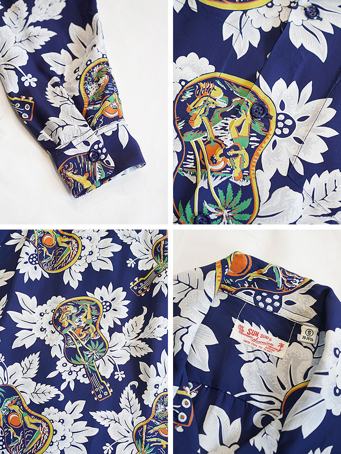 SUN SURF サンサーフ SUN SURF SS29603 長袖アロハシャツ L/S HAWAIIAN