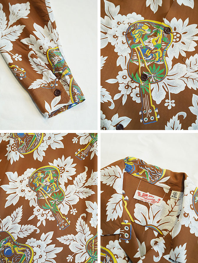SUN SURF サンサーフ SUN SURF SS29603 長袖アロハシャツ L/S HAWAIIAN