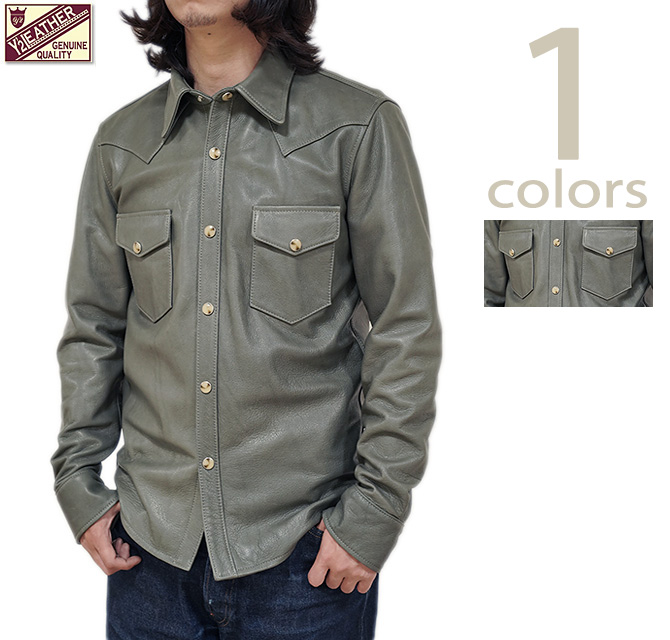 美品　ワイツーレザー Y'2 LEATHER レザーシャツ 楽天市場】【Y'2 LEATHER/ワイツーレザー】レザーシャツ/ SS-13 STEER