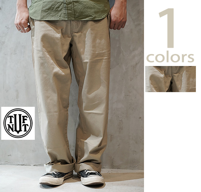 TUF-NUTチノパン　W34 タフナッツ TUF-NUT TN42626 チノパン [ COTTON TWILL WIDE WORK
