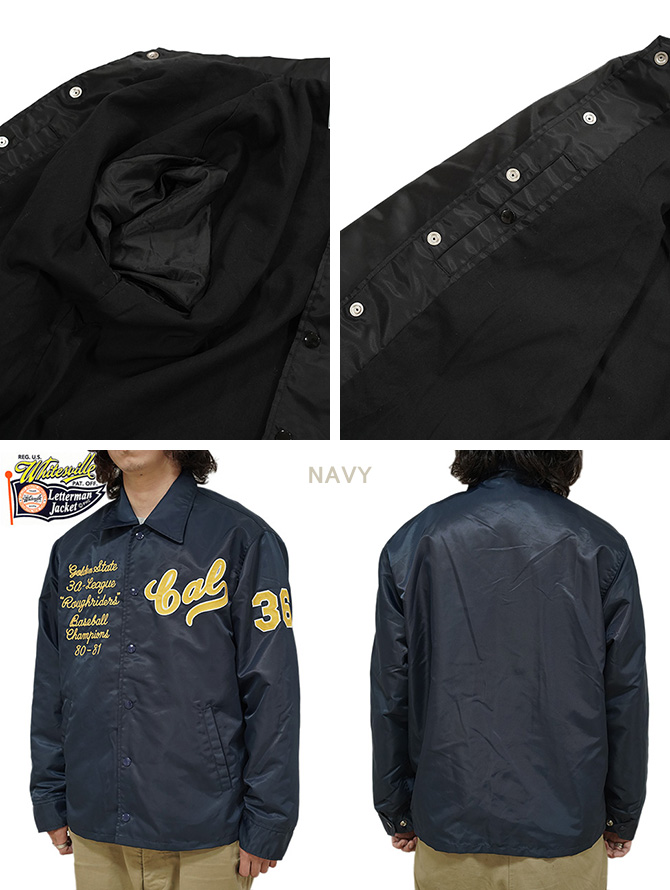 WHITESVILLE ホワイツビル WhitesVille WV15388 NYLON COACH JACKET