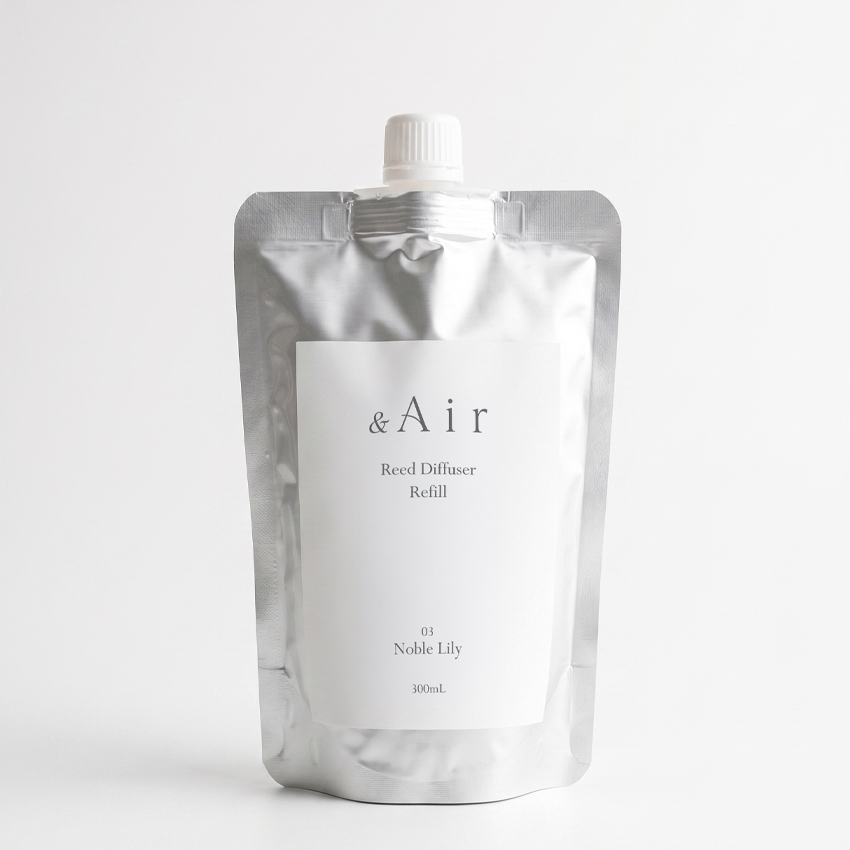 &Air アンドエアー リードディフューザー 詰め替え用 リフィル 300mL