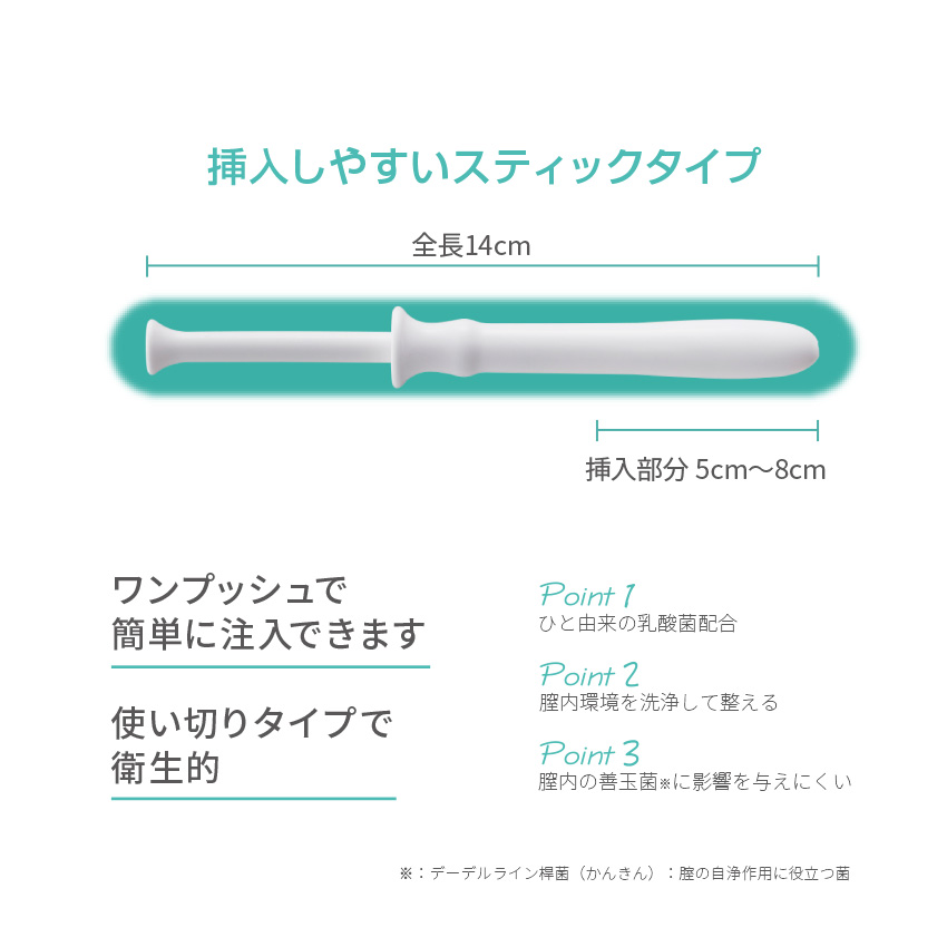 JELLY PLUS MED+ ゼリープラスメディカル 2g 10本入 膣洗浄器 おりもの 匂い 気になる 蒸れ 乳酸菌 フェムケア フェムテック｜luastyle｜06