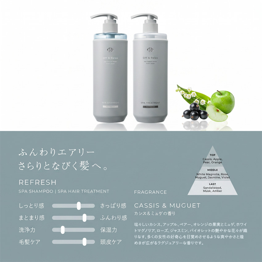 Off＆Relax（オフアンドリラックス） OR シャンプー トリートメント