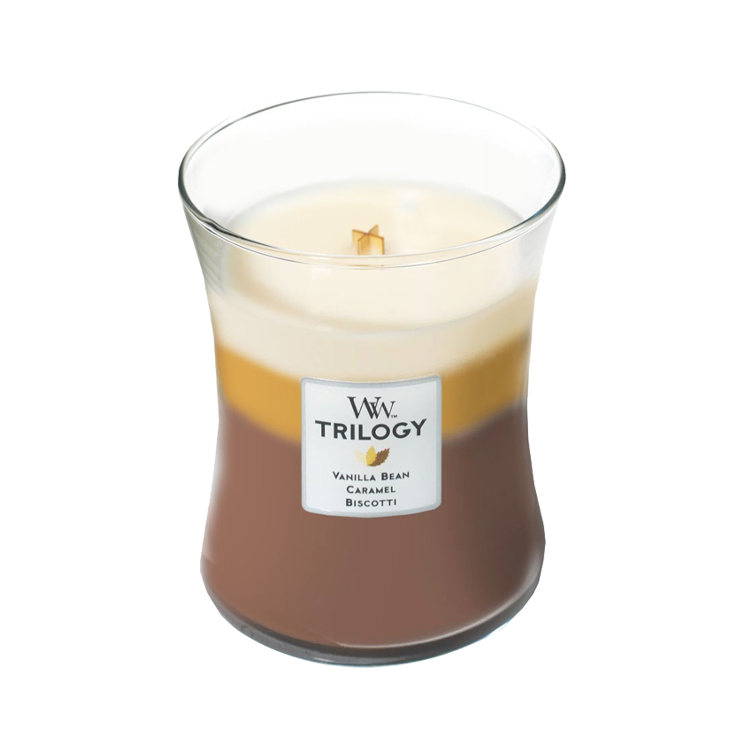 WoodWick ウッドウィック トリロジー ジャー キャンドル M