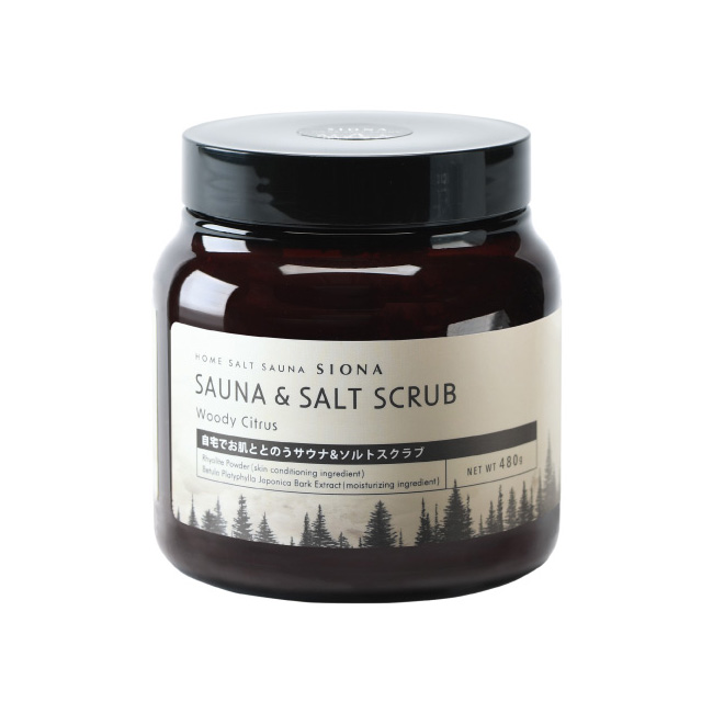 【新品4本】SIONA SAUNA & SALT BATH Woodland SIONA シオナ サウナ＆ソルトスクラブ Woodland Woody Citrus