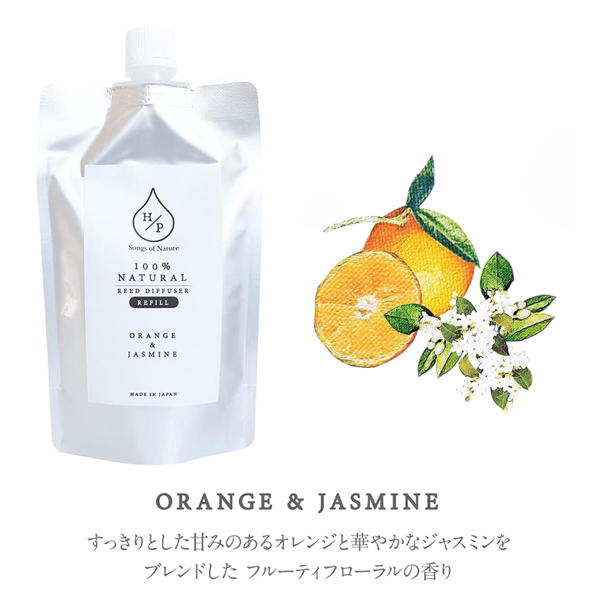 【詰め替え用】 アートラボ ソングスオブネイチャー Songs of Nature HP リードディフューザー 詰替 リフィル 180ml 日本製 ルームフレグランス 詰め替え 関連画像1