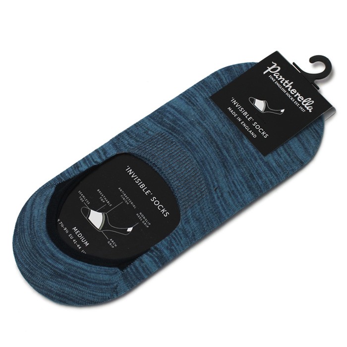 【ポストへお届け】パンセレラ / Pantherella / メランジ スリップオンタイプ インビジブル ソックス / 返品・交換可能 |  | 02