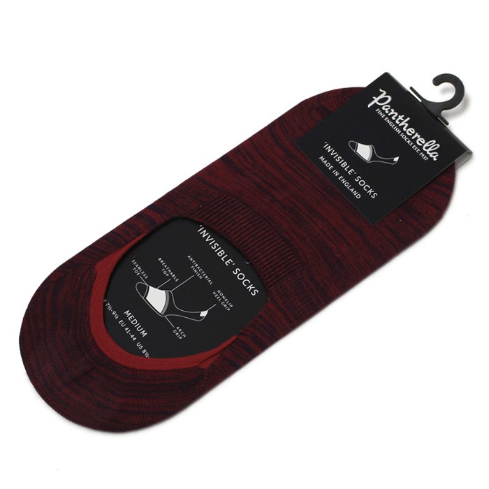 【ポストへお届け】パンセレラ / Pantherella / メランジ スリップオンタイプ インビジブル ソックス / 返品・交換可能 |  | 03