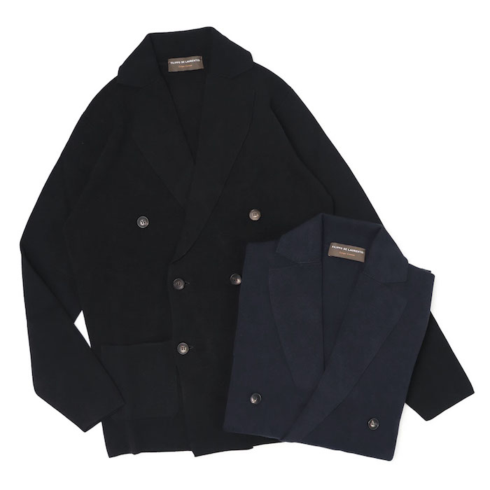 フィリッポ デ ローレンティス / FILIPPO DE LAURENTIIS ダブル ニット