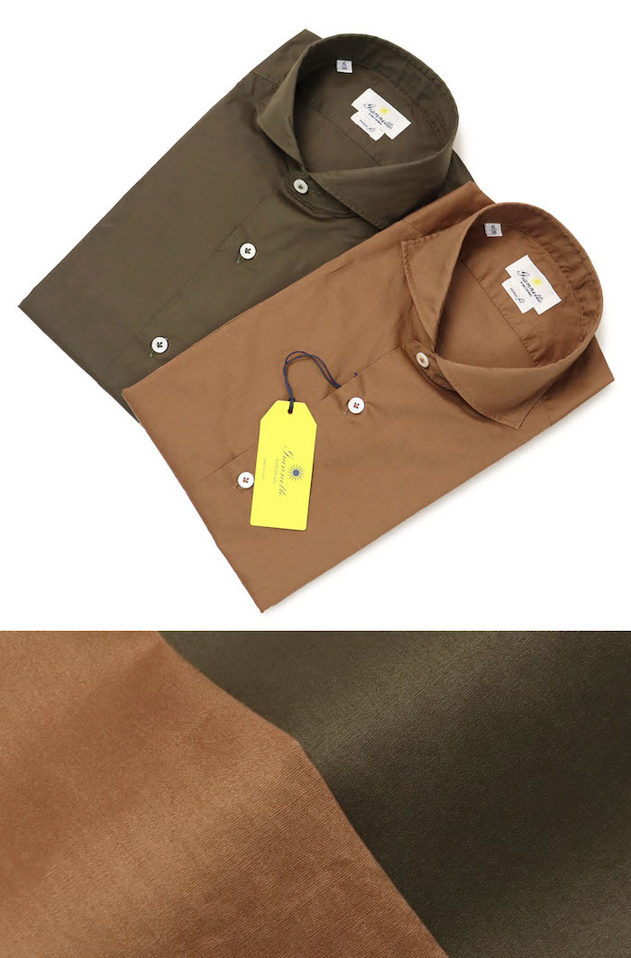 イタリア製GIANNETTO ジャンネット SLIM FIT 太陽刺繍16/41 GIANNETTO（ジャンネット） ジャンネット / GIANNETTO / カッタウェイ