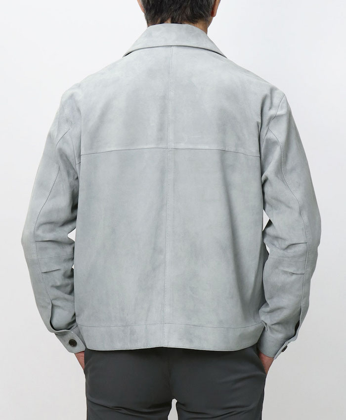 アルマ / ARMA PEAK レザーシャツアウター ゴートスエード 返品・交換