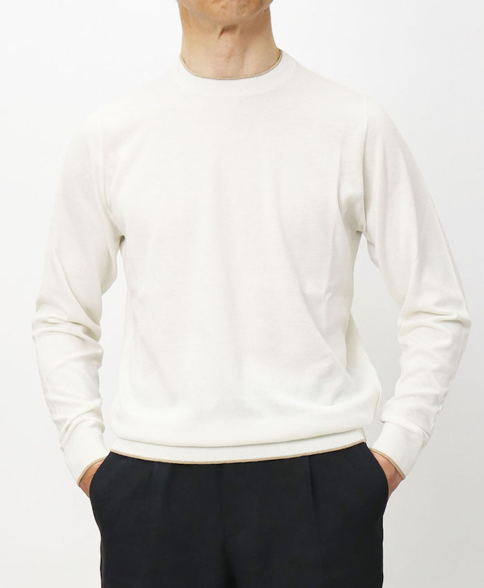 フィリッポ デ ローレンティス / FILIPPO DE LAURENTIIS 長袖 クルー