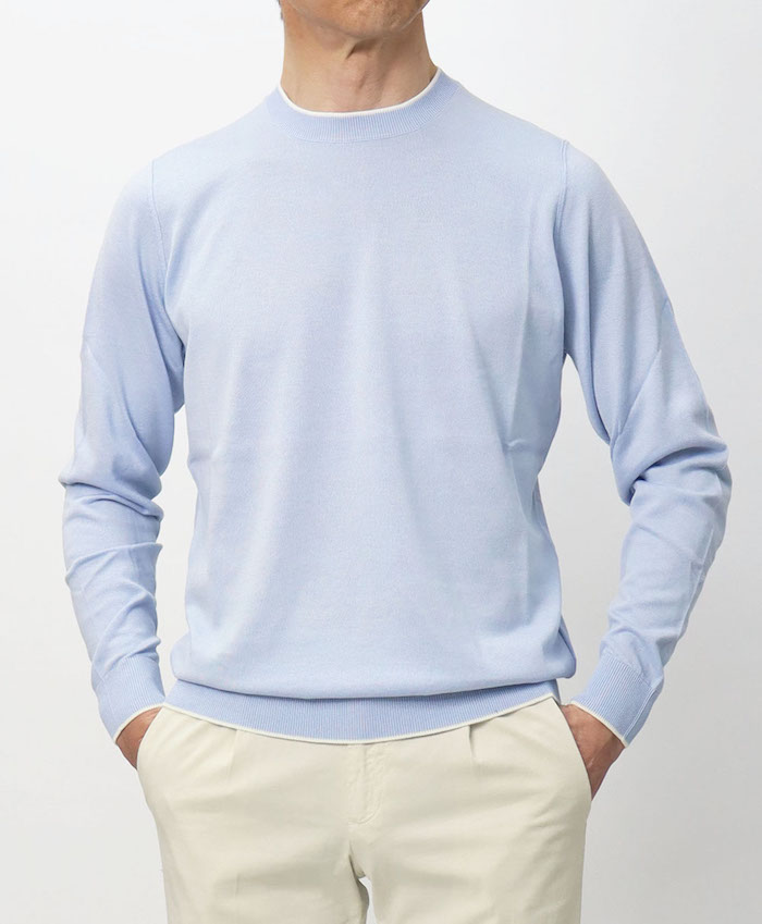 フィリッポ デ ローレンティス / FILIPPO DE LAURENTIIS 長袖 クルー