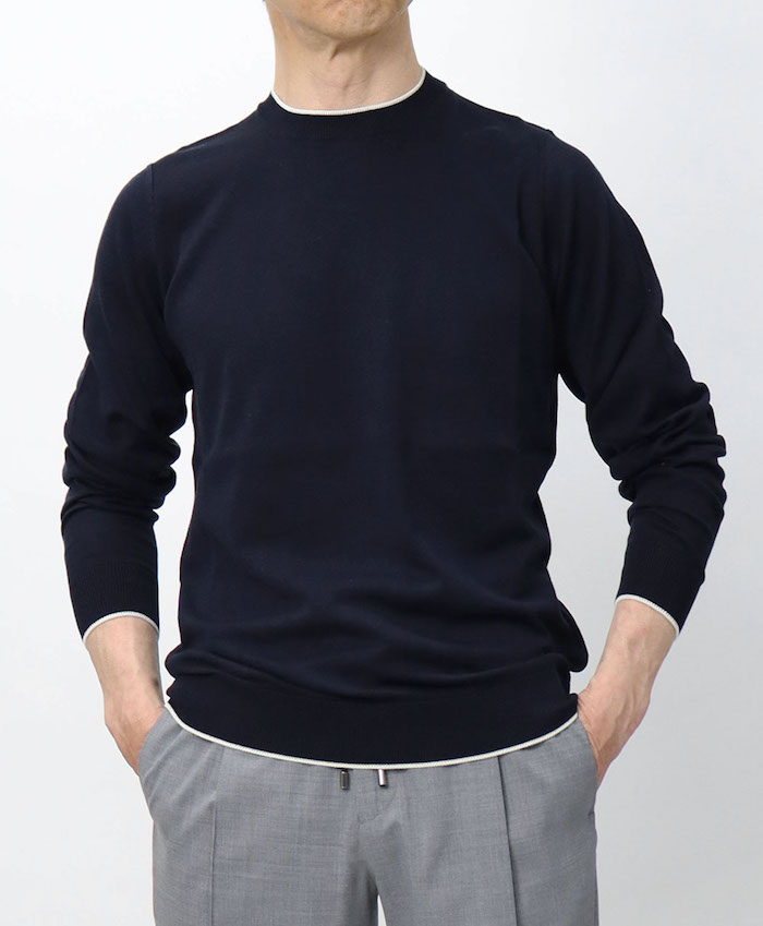 フィリッポ デ ローレンティス / FILIPPO DE LAURENTIIS 長袖 クルー
