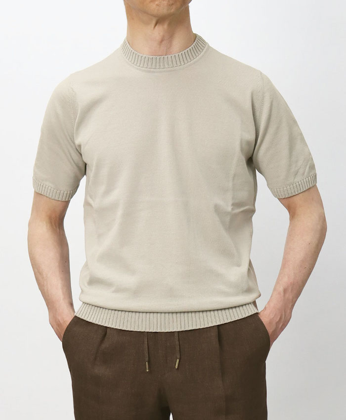 フィリッポ デ ローレンティス / FILIPPO DE LAURENTIIS ニット 半袖 T