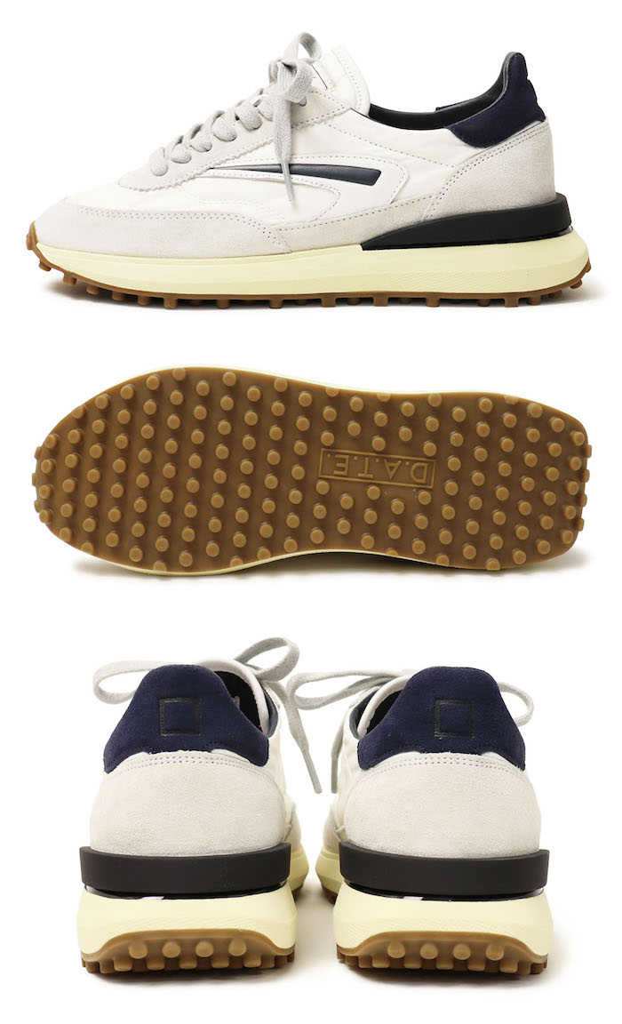 D.A.T.E. デイト / D.A.T.E. / スニーカー / ATHLETA NYLON WHITE-BLUE