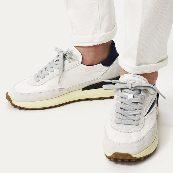 D.A.T.E. デイト / D.A.T.E. / スニーカー / ATHLETA NYLON WHITE-BLUE