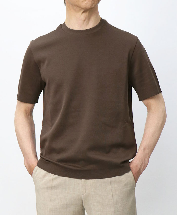 HERNO（ヘルノ） ヘルノ / HERNO / クルーネック 半袖Tシャツ / ニット