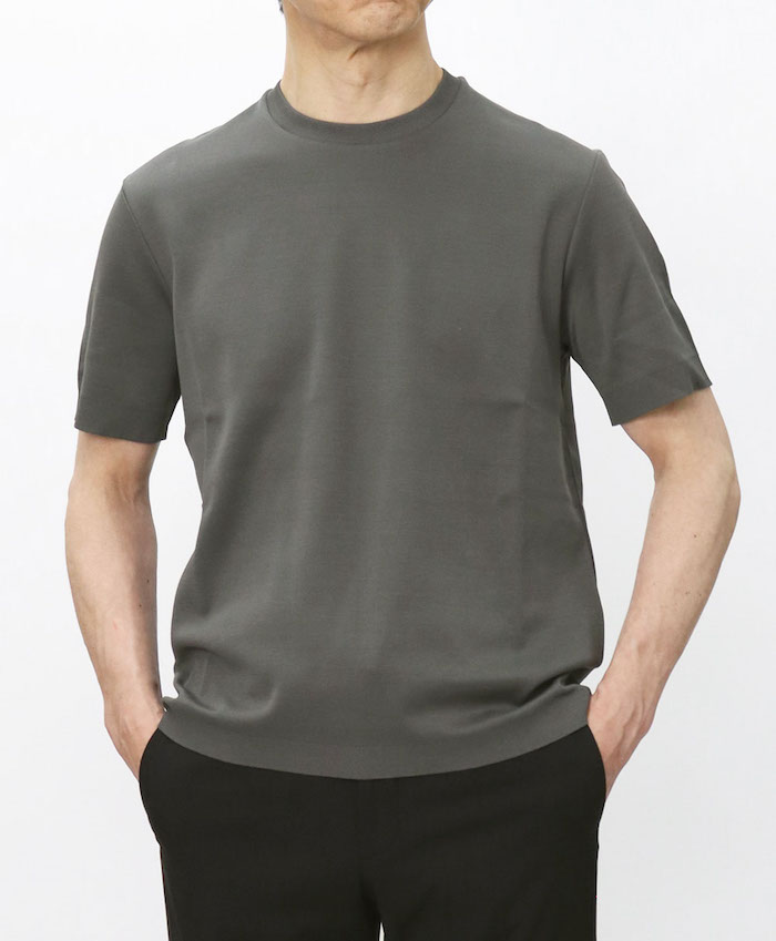 HERNO（ヘルノ） ヘルノ / HERNO / クルーネック 半袖Tシャツ / ニット