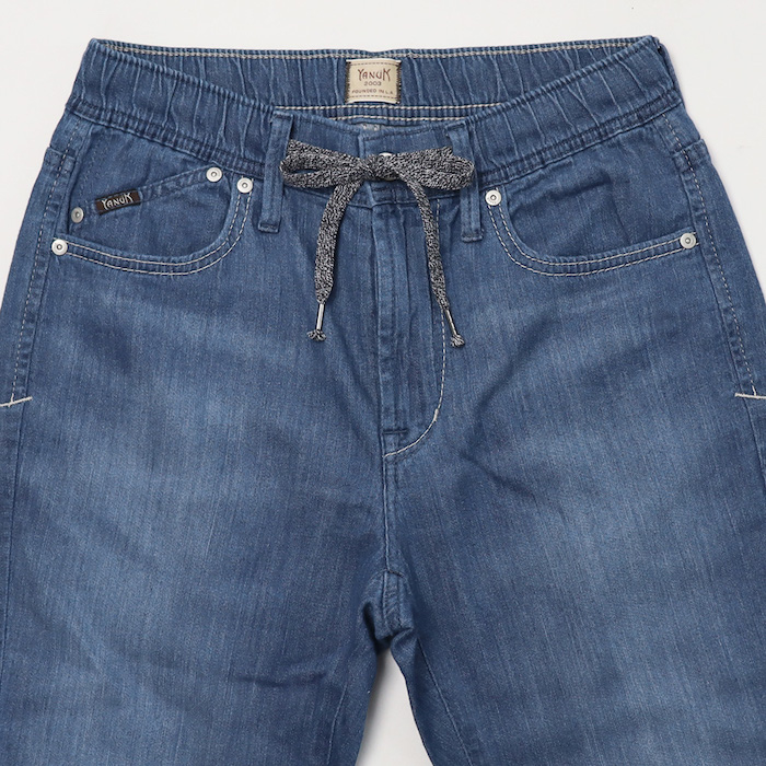 【XL】YANUK RESORT ヤヌーク リゾート リネン混　57201100 ヤヌーク / YANUK / リゾート ジーンズ / RESORT JEANS / コットン