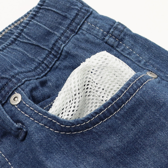 【XL】YANUK RESORT ヤヌーク リゾート リネン混　57201100 ヤヌーク / YANUK / リゾート ジーンズ / RESORT JEANS / コットン