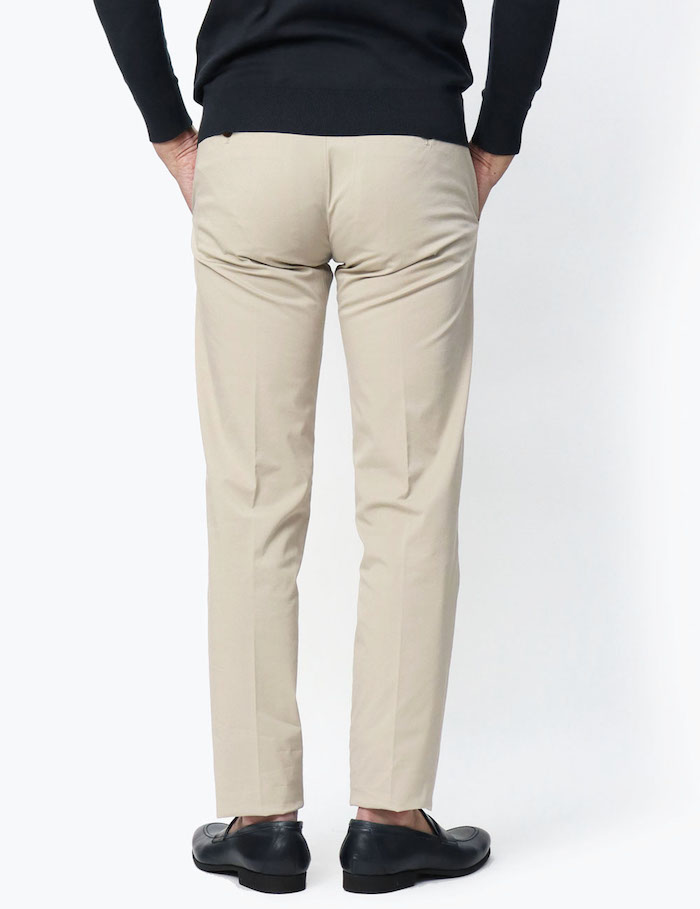 ブリリア 1949 / BRIGLIA ERCOLANO SLIM FIT ノープリーツパンツ