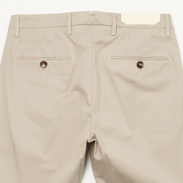 ブリリア 1949 / BRIGLIA ERCOLANO SLIM FIT ノープリーツパンツ