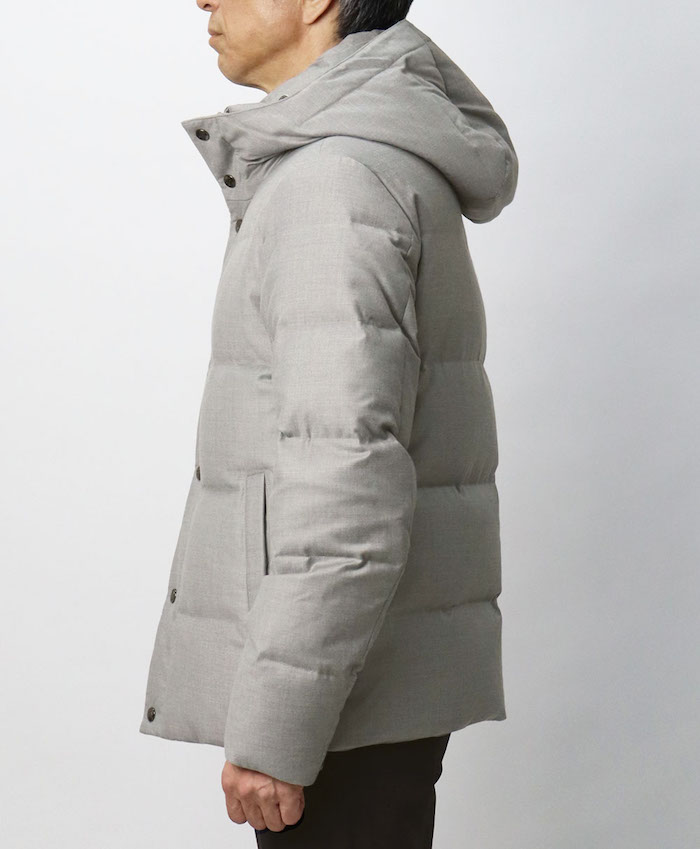 Montecore モンテコーレ / Montecore / フーデットダウンブルゾン