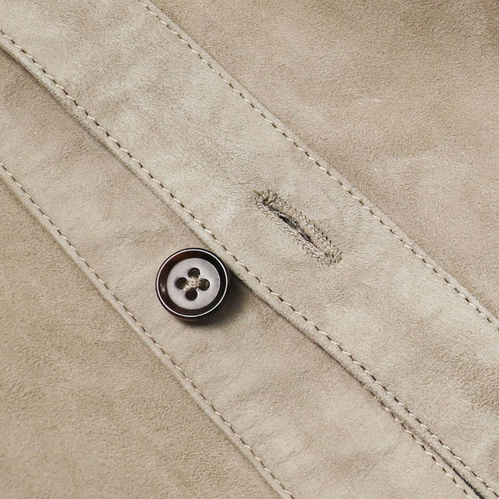 アルマ / ARMA DEX レザーシャツアウター ゴートスエード 返品・交換