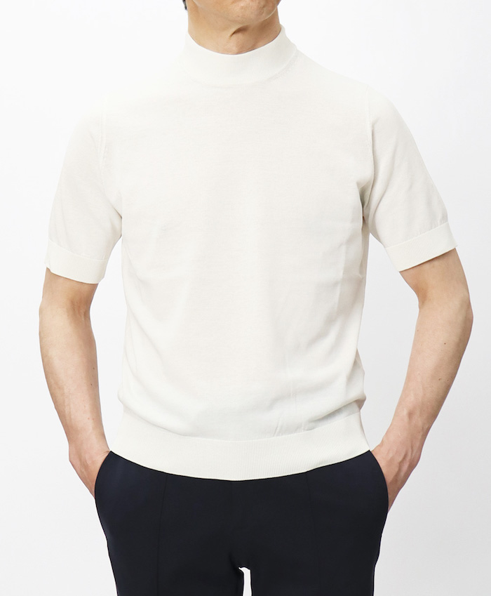 美品 FILIPPO DE LAURENTIIS　Tシャツ ニット コットン フィリッポ デ ローレンティス / FILIPPO DE LAURENTIIS ニット T