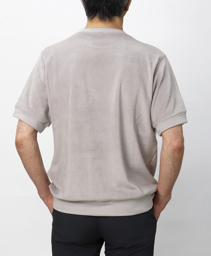 アンティーチポ / ANTICIPO クルーネック半袖Tシャツ コットン
