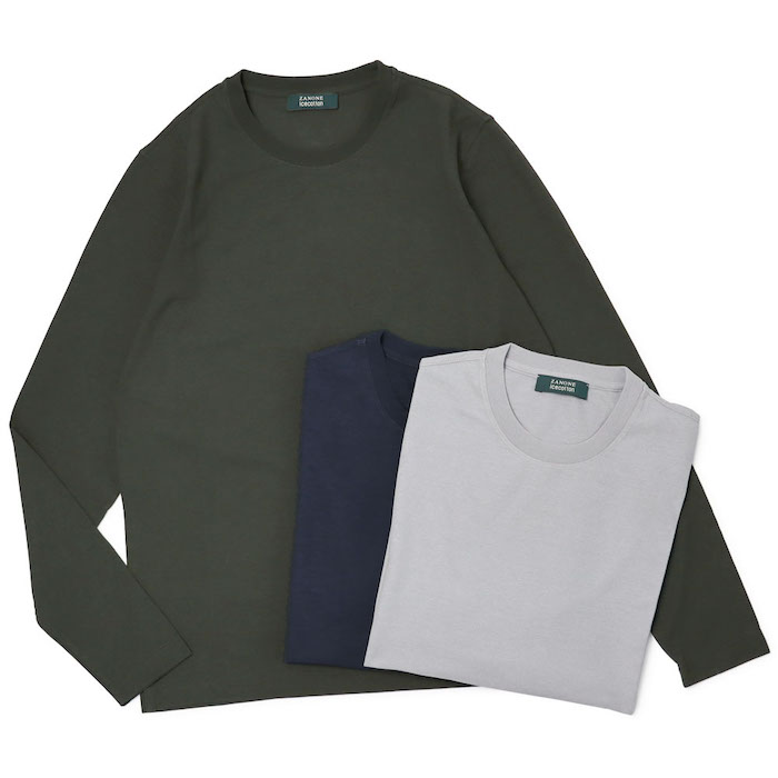 ZANONE ザノーネ / アイスコットン ICE COTTON クルーネック