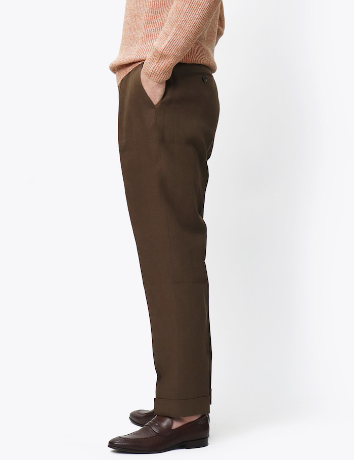 BERWICH ベルウィッチ / スコッチ SCOTCH ツープリーツ パンツ