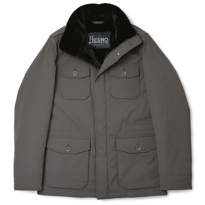 定価14万新品未使用❗️ヘルノHERNO m65 m-65 オリーブ　52アスペジ HERNO（ヘルノ） ヘルノ / HERNO / M-65型 ブルゾン / 中綿入り / 内側