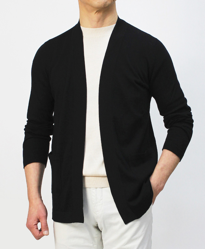 Gran Sasso グランサッソ / GRANSASSO luccicare別注 ボタンレス