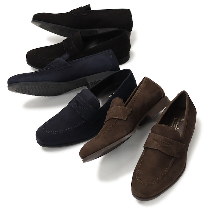 FERRANTE フェランテ / ISEO スエード ローファー 返品・交換