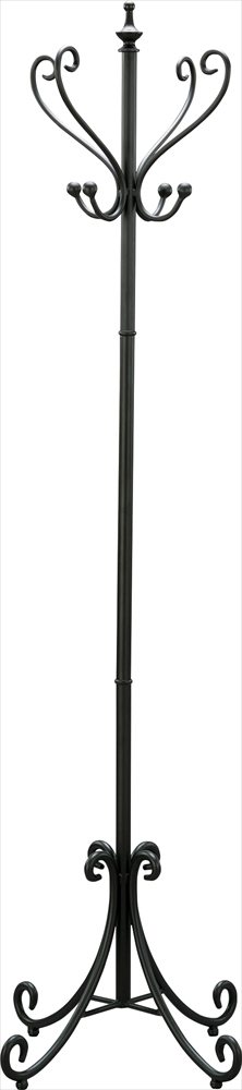 ポールハンガー 帽子掛 コート掛/アイアン/幅54 奥行54 高さ175 |  | 01