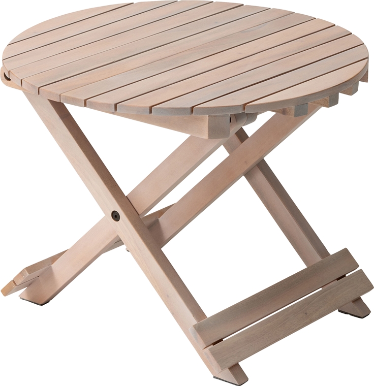 ガーデンテーブル アウトドアテーブル/天然木/折り畳み/幅45 高さ34.8｜lucentmart-bed｜03