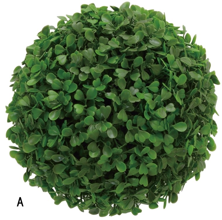 造花 観葉植物 球形 ボール/径約18〜25/４タイプ/まとめ買い ご注文個数６個以上｜lucentmart-bed｜02