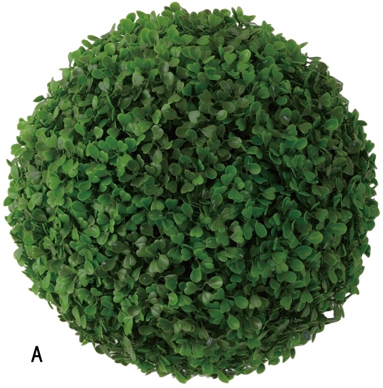 造花 観葉植物 球形 ボール/径約28〜33/４タイプ/まとめ買い ご注文個数６個以上｜lucentmart-bed｜02