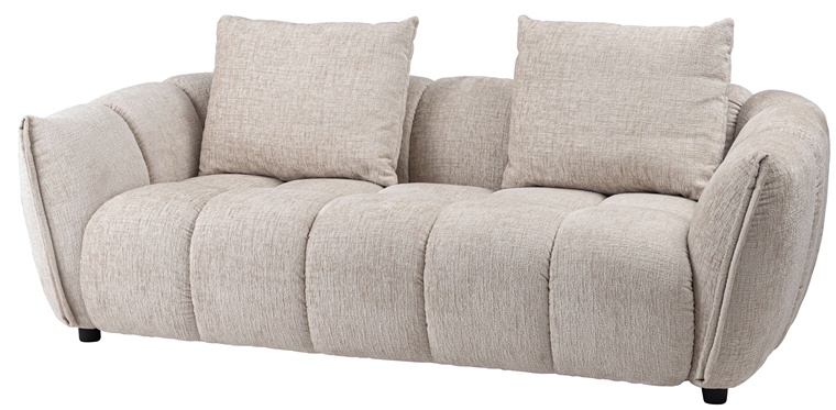 ソファー ソファ/三人掛け クッション付き/幅200 座面高42/送料お問い合わせ |  | 01