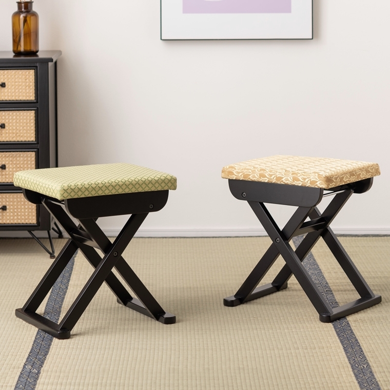 スツール/木製/座敷 法事 和室 椅子/１脚/幅34.5 座面高45 |  | 06