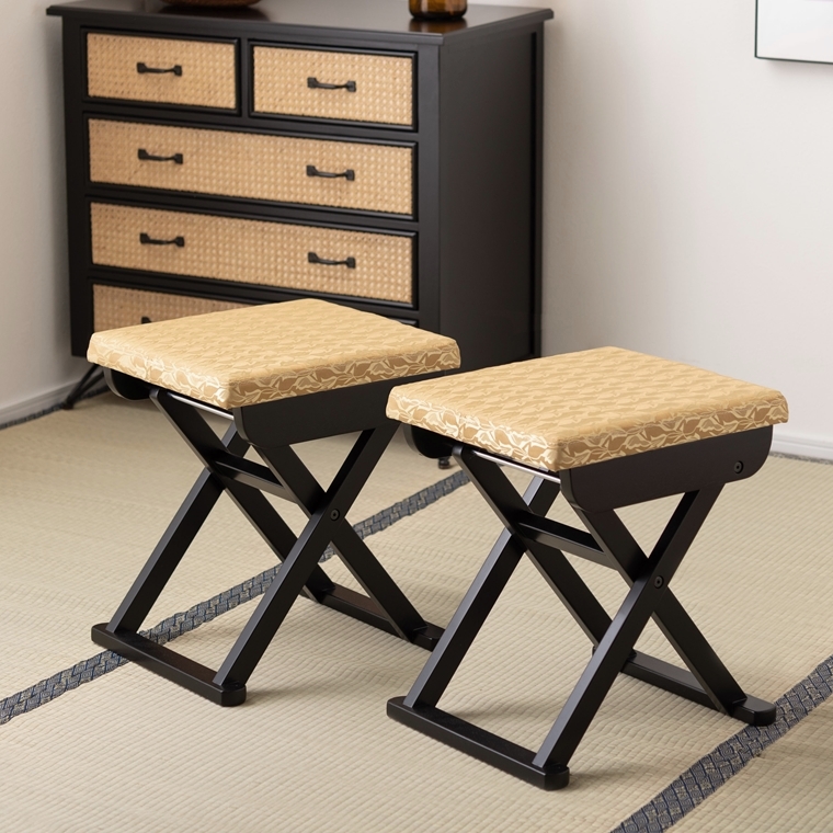 スツール/木製/座敷 法事 和室 椅子/１脚/幅34.5 座面高45 |  | 08