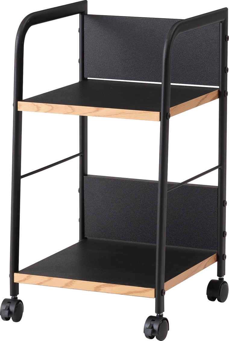 オープンラック シェルフ デスクワゴン/キャスター付/幅32.5 奥行34 高さ60 |  | 01