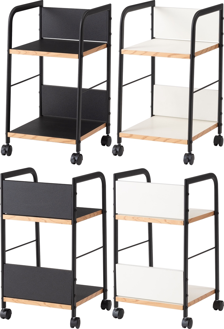 オープンラック シェルフ デスクワゴン/キャスター付/幅32.5 奥行34 高さ60 |  | 06