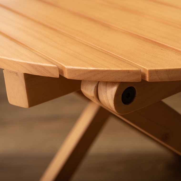 ガーデンテーブル アウトドアテーブル/天然木/折り畳み/幅45 高さ34.8｜lucentmart-bed｜19
