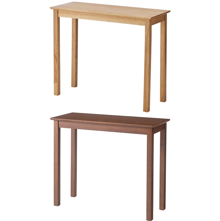 コンソールデスク テーブル/天然木/幅90 高さ73 | 